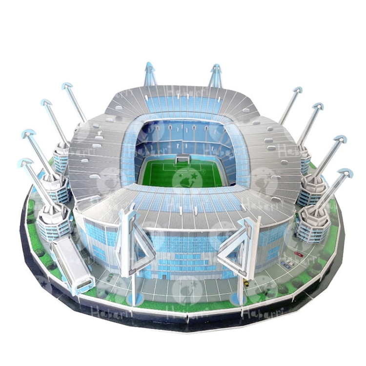 Stadion piłkarski - ETIHAD - FC Manchester City - Puzzle 3D 118 elementów