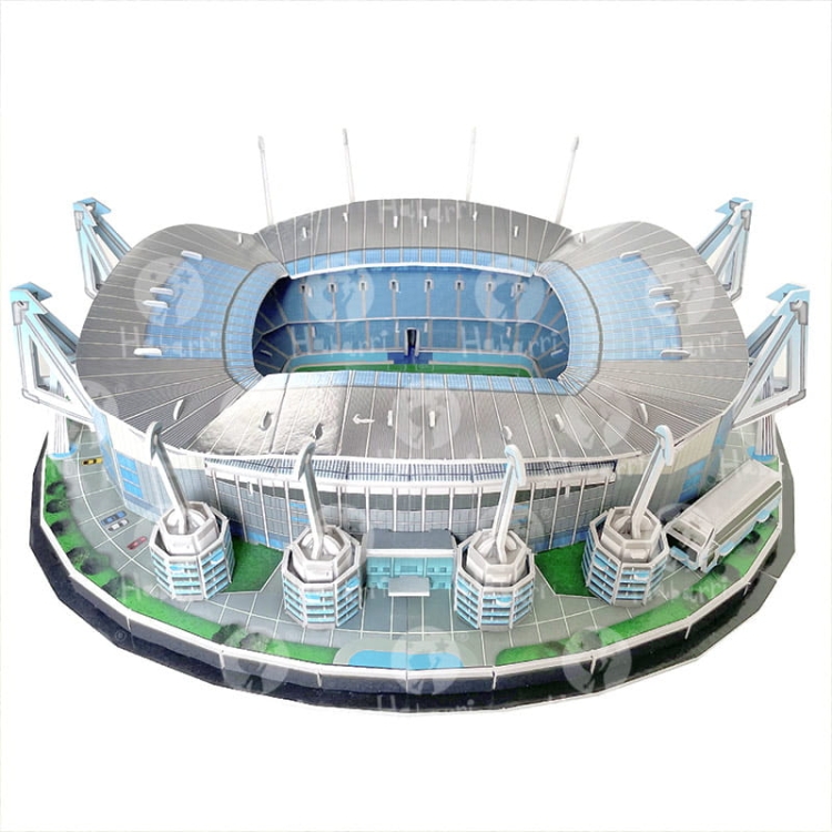 Stadion piłkarski - ETIHAD - FC Manchester City - Puzzle 3D 118 elementów