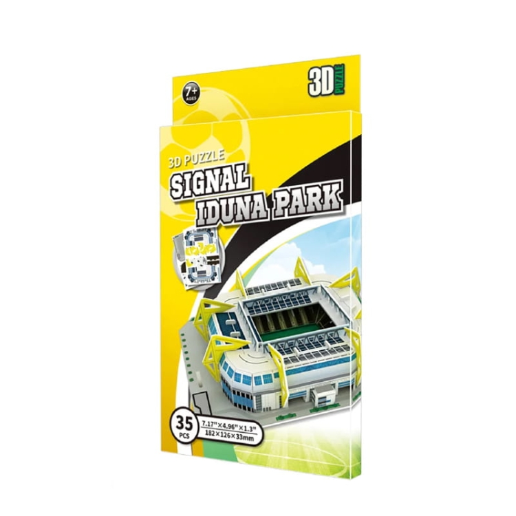 Mini stadion piłkarski - SIGNAL IDUNA PARK - Borussia Dortmund FC - Puzzle 3D 35 elementów
