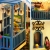 Miniaturowy domek Book Nook - Morska Bryza