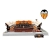 Stadion piłkarski LED - Mestalla - Puzzle 3D 67 elementów - model klubowy