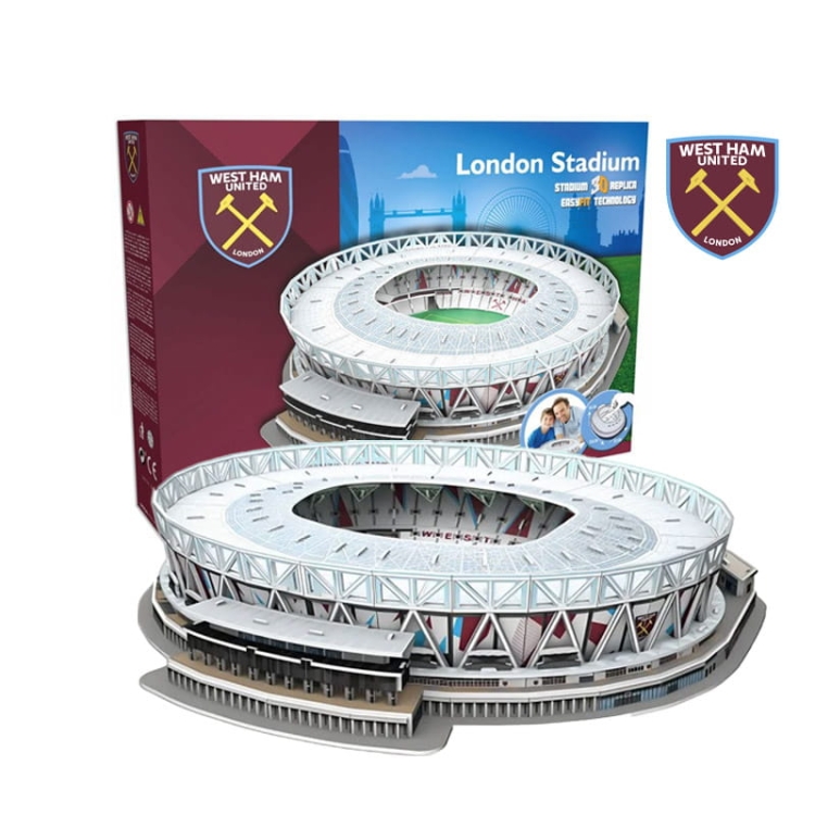 Stadion piłkarski - West Ham United FC - Puzzle 3D 156 elementów - model klubowy