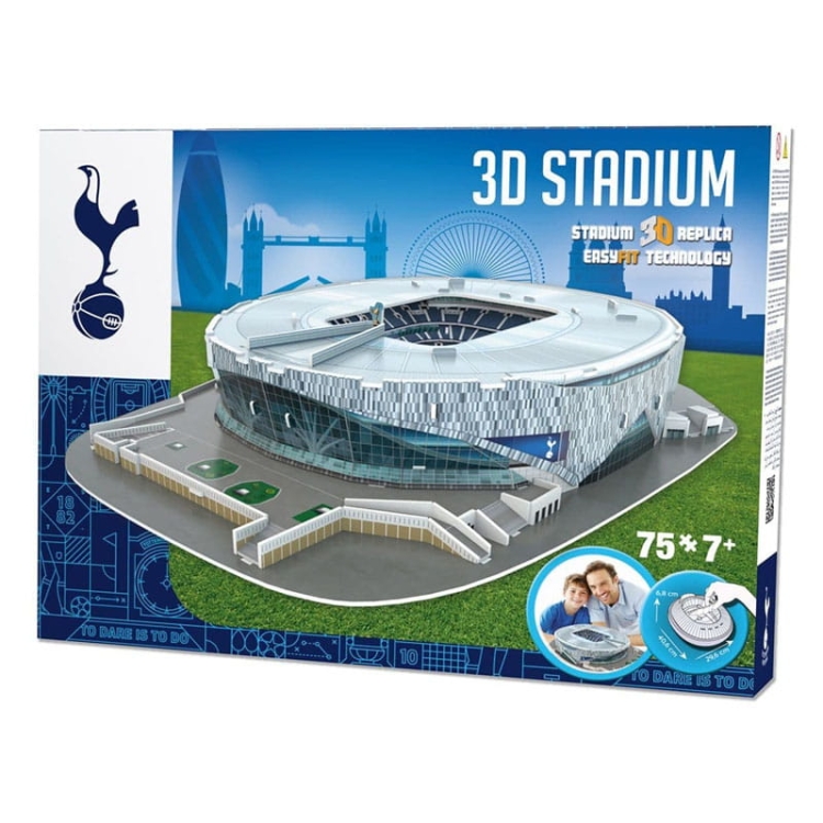 Stadion piłkarski - Tottenham Hotspur FC - Puzzle 3D 75 elementów - model klubowy