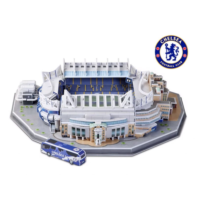 Stadion piłkarski - Chelsea FC - Puzzle 3D 171 elementów - model klubowy