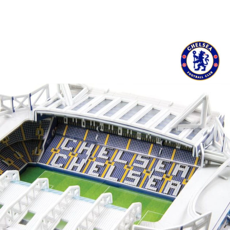 Stadion piłkarski - Chelsea FC - Puzzle 3D 171 elementów - model klubowy