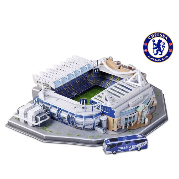 Stadion piłkarski - Chelsea FC - Puzzle 3D 171 elementów - model klubowy