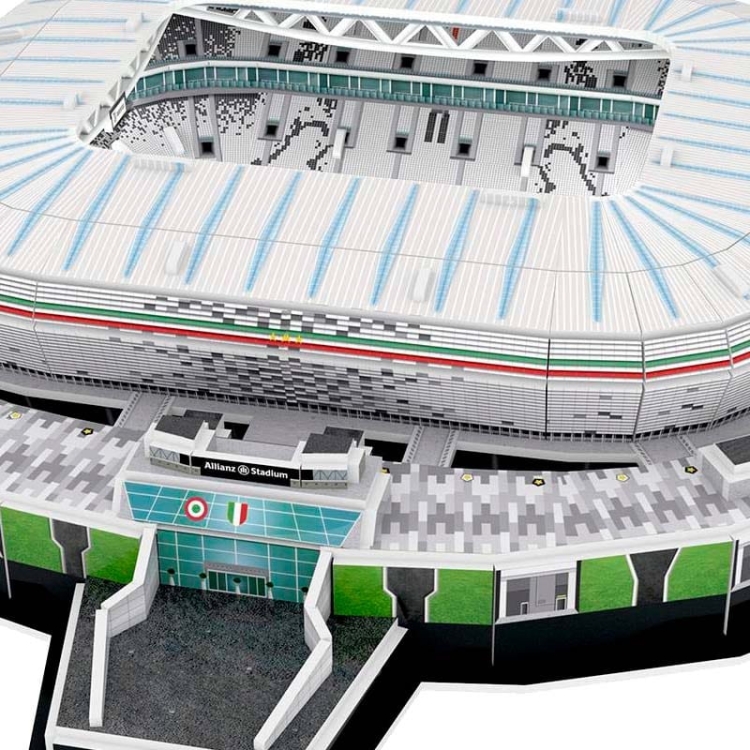Stadion piłkarski ALLIANZ Juventus FC - Puzzle 3D 67 elementów - model klubowy
