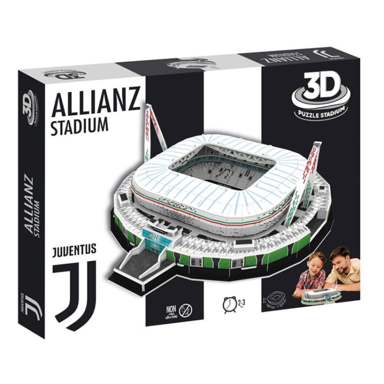 Stadion piłkarski ALLIANZ Juventus FC - Puzzle 3D 67 elementów - model klubowy