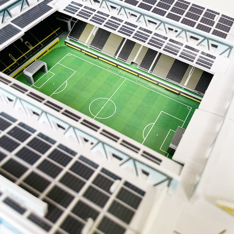 Stadion piłkarski - SIGNAL IDUNA PARK - FC Borussia Dortmund - Puzzle 3D 104 elementy