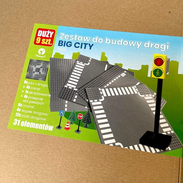 Ulice San Francisco - droga - 31 elementów