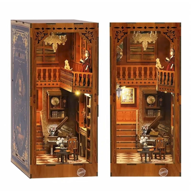 Miniaturowy domek Book Nook - Brytyjska elegancja braci Grimm's