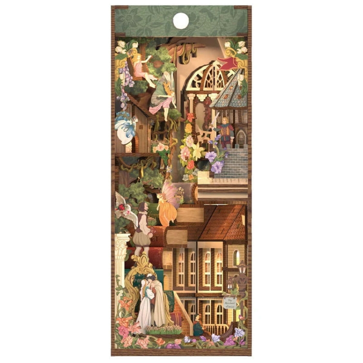 Miniaturowy domek Book Nook - Romeo i Julia - miłość świata