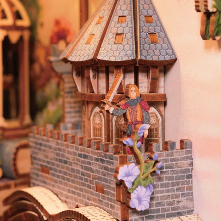 Miniaturowy domek Book Nook - Romeo i Julia - miłość świata