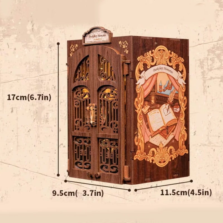 Miniaturowy domek mini Book Nook - Klub książki