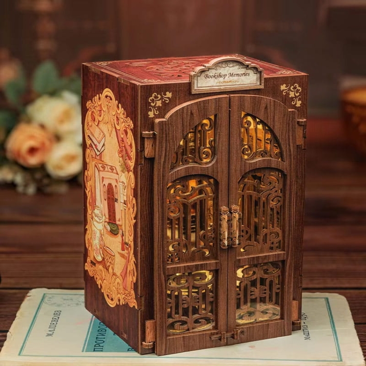 Miniaturowy domek mini Book Nook - Klub książki