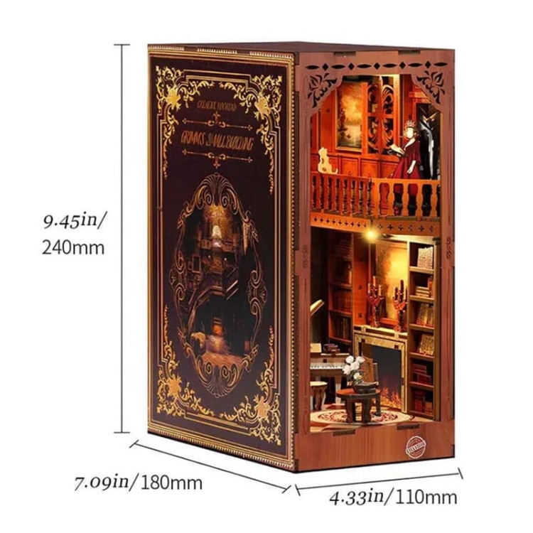 Miniaturowy domek Book Nook - Brytyjska elegancja Grimm's
