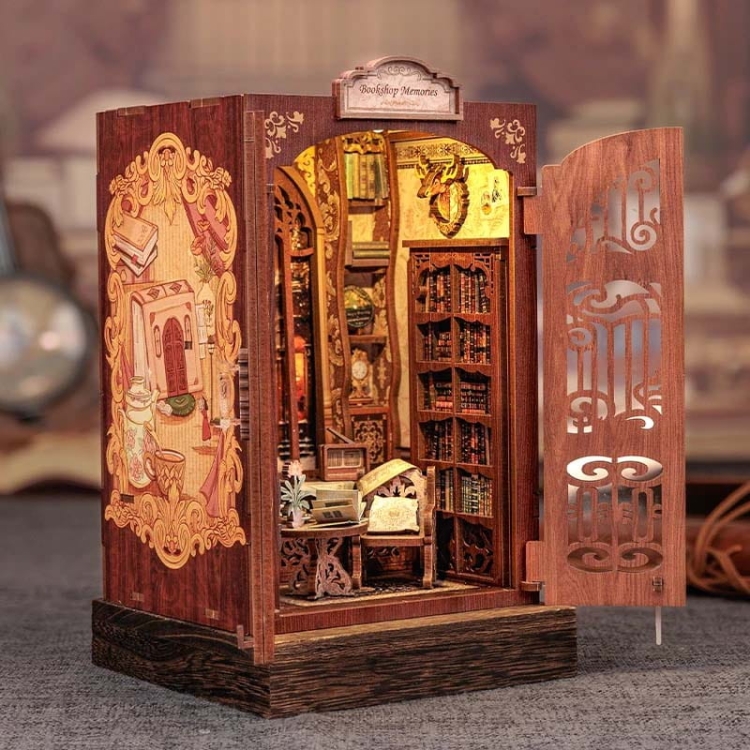 Miniaturowy domek mini Book Nook - Klub książki
