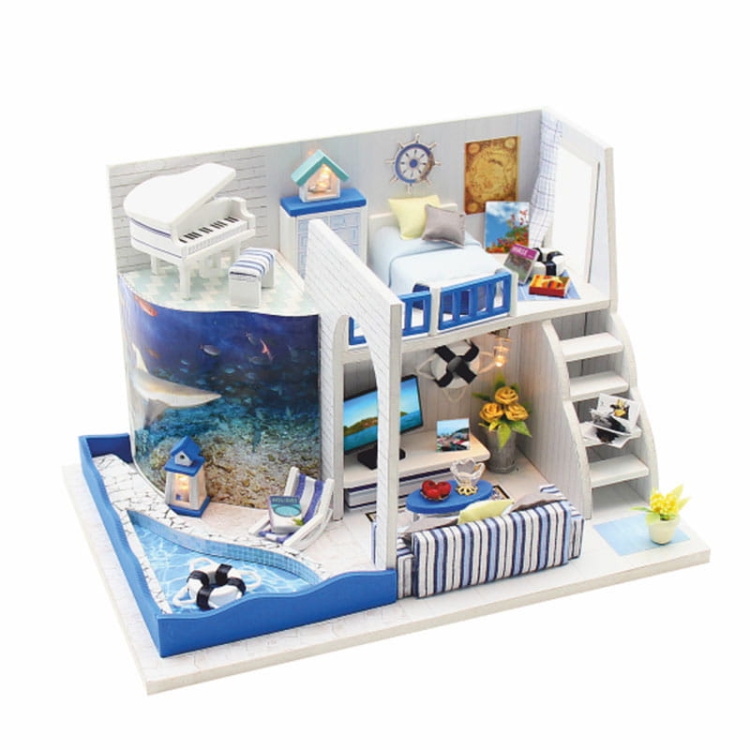Miniaturhaus - Griechischer Urlaub und das Rauschen der Meereswellen