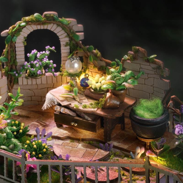 Miniaturowy domek - Sala Wielkiej Magii