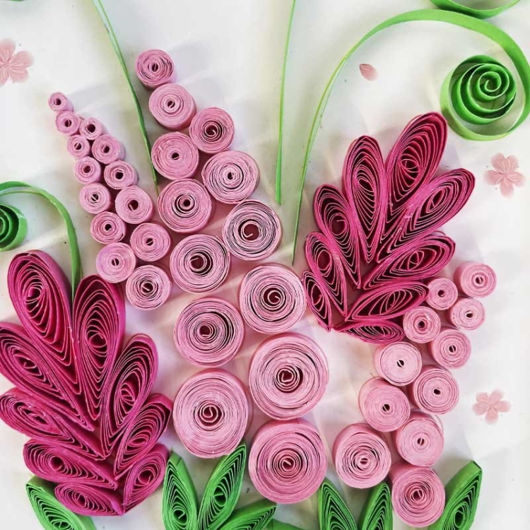 Zestaw DIY QUILLING - Wiosenny poranek