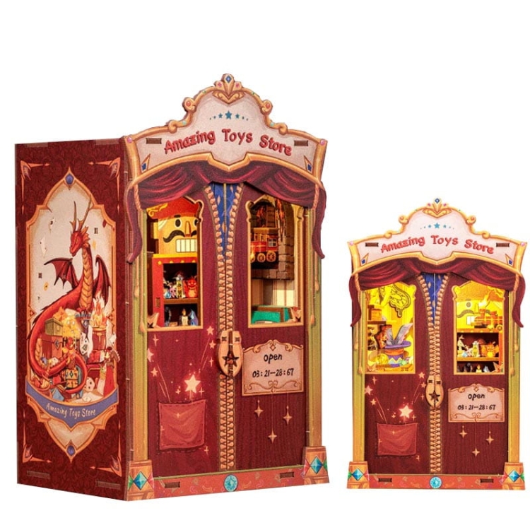 Miniaturowy domek mini Book Nook - Hokus Pokus* - CuteBee