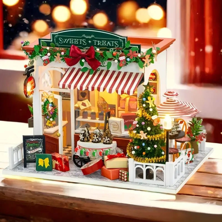 Miniaturowy domek - Zapach Bożego Narodzenia