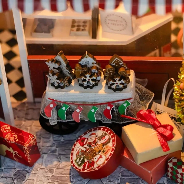 Miniaturowy domek - Zapach Bożego Narodzenia