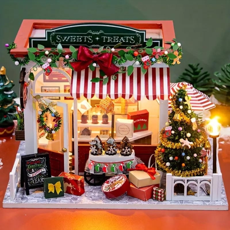 Miniaturowy domek - Zapach Bożego Narodzenia
