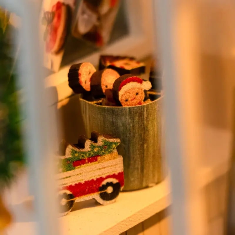 Miniaturowy domek - Zapach Bożego Narodzenia