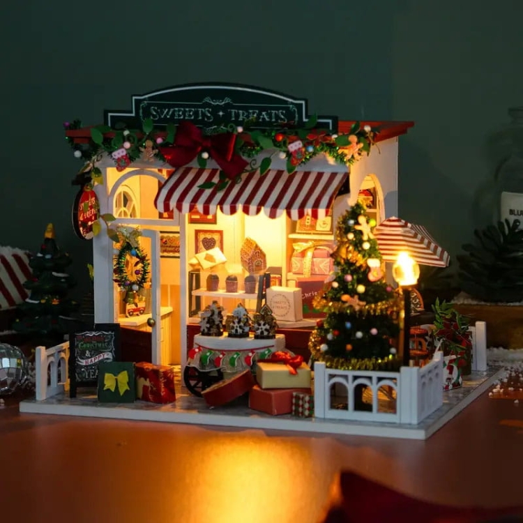 Miniaturowy domek - Zapach Bożego Narodzenia