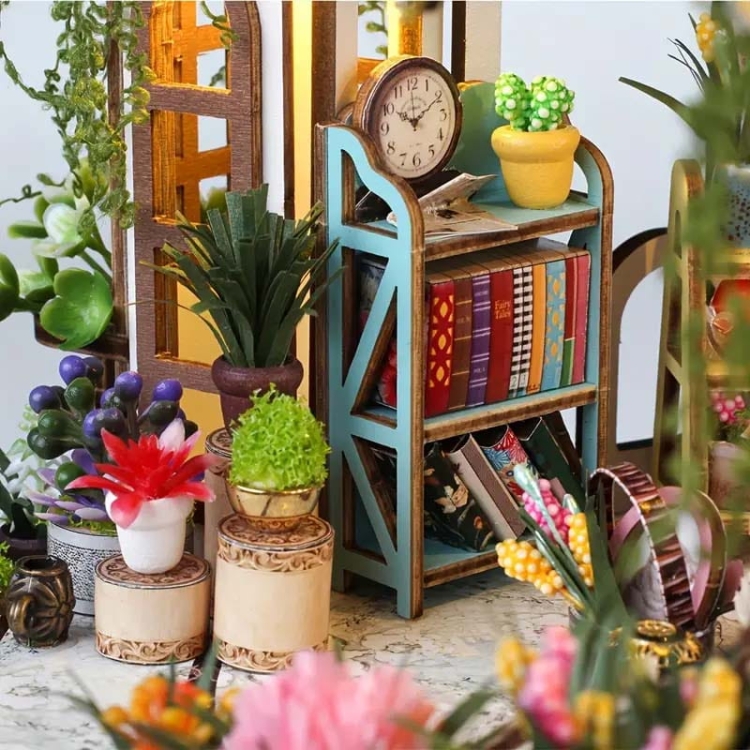 Miniaturowy domek - Ogród pod gwiazdami