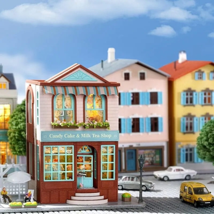 Miniaturowy domek - Słodki blues