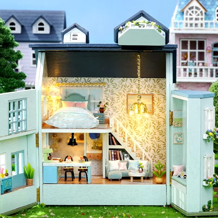 Miniaturowy domek - Rodzinna willa