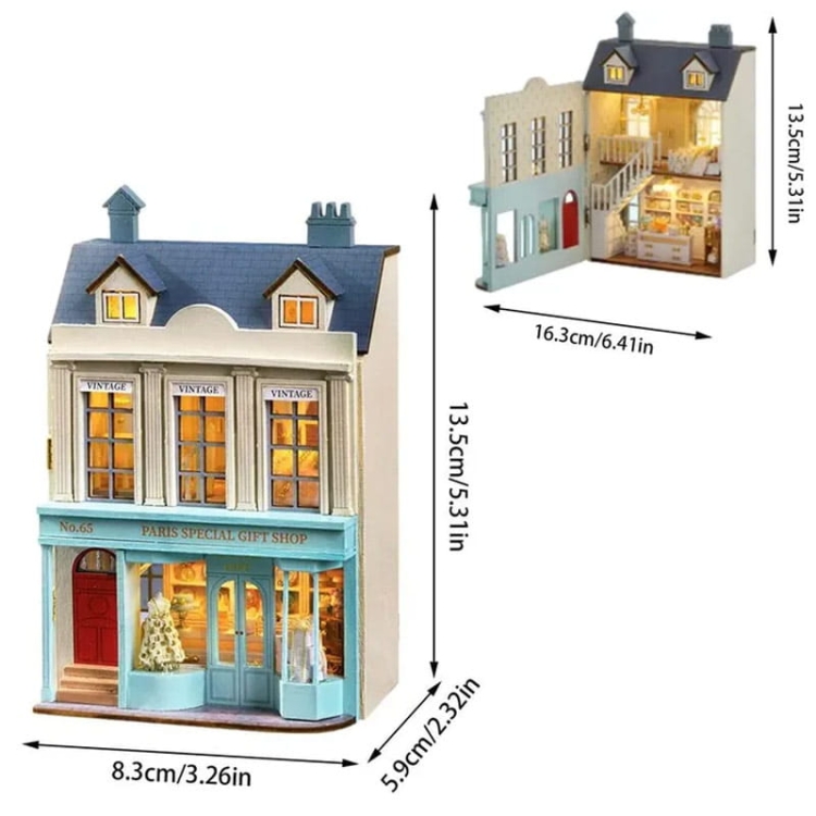 Miniaturowy domek - Prezent marzeń