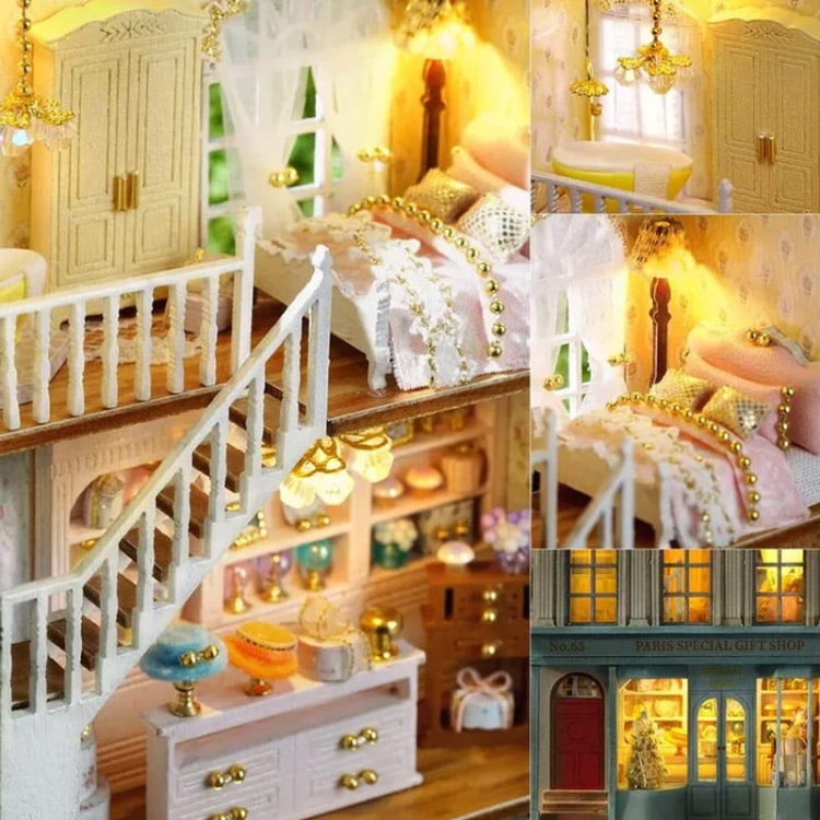 Miniaturowy domek - Prezent marzeń