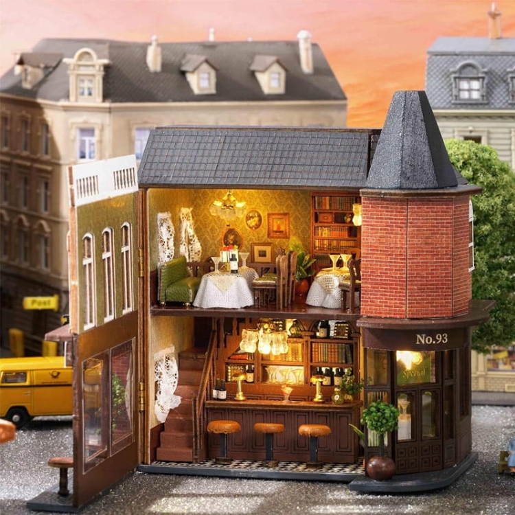 Miniaturowy domek - Klub dżentelmenów