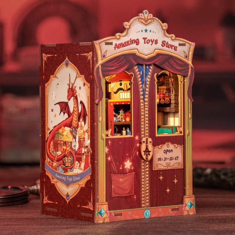 Miniaturowy domek mini Book Nook - Hokus Pokus* - CuteBee