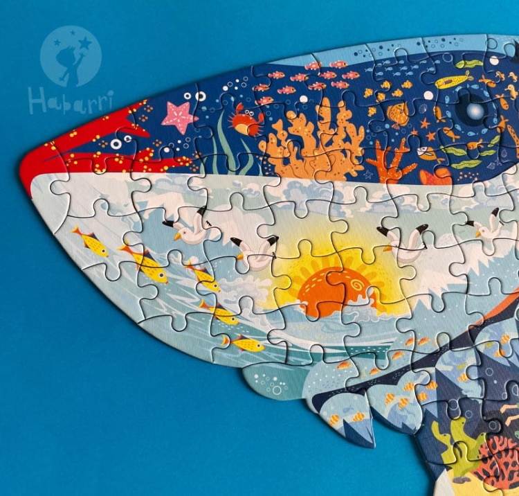 Puzzle edukacyjne - REKIN - 180 szt