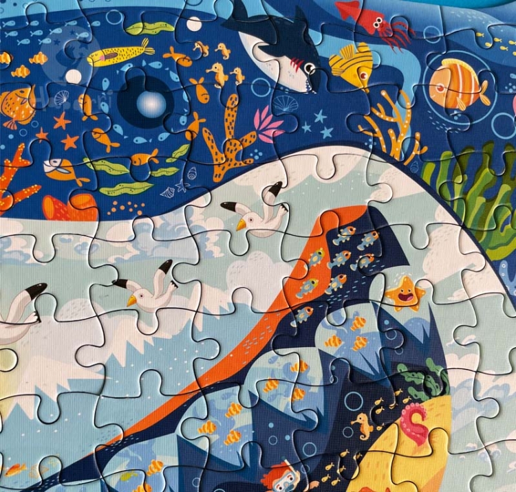 Puzzle edukacyjne - REKIN - 180 szt