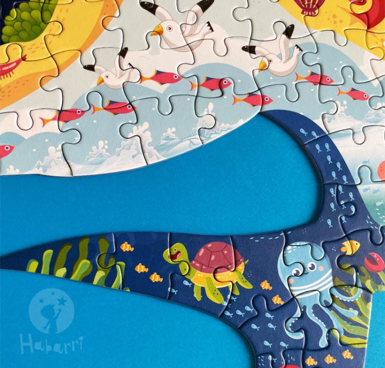 Puzzle edukacyjne - REKIN - 180 szt