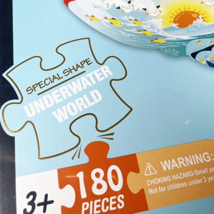 Puzzle edukacyjne Rekin - 180 szt