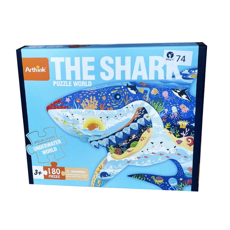 Puzzle edukacyjne - REKIN - 180 szt - Outlet 74 - rabat 20%