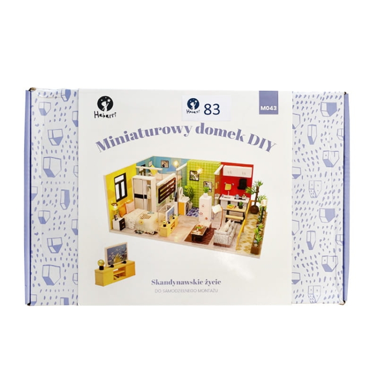 Miniaturowy domek - Skandynawskie życie - Outlet 83 - 20%