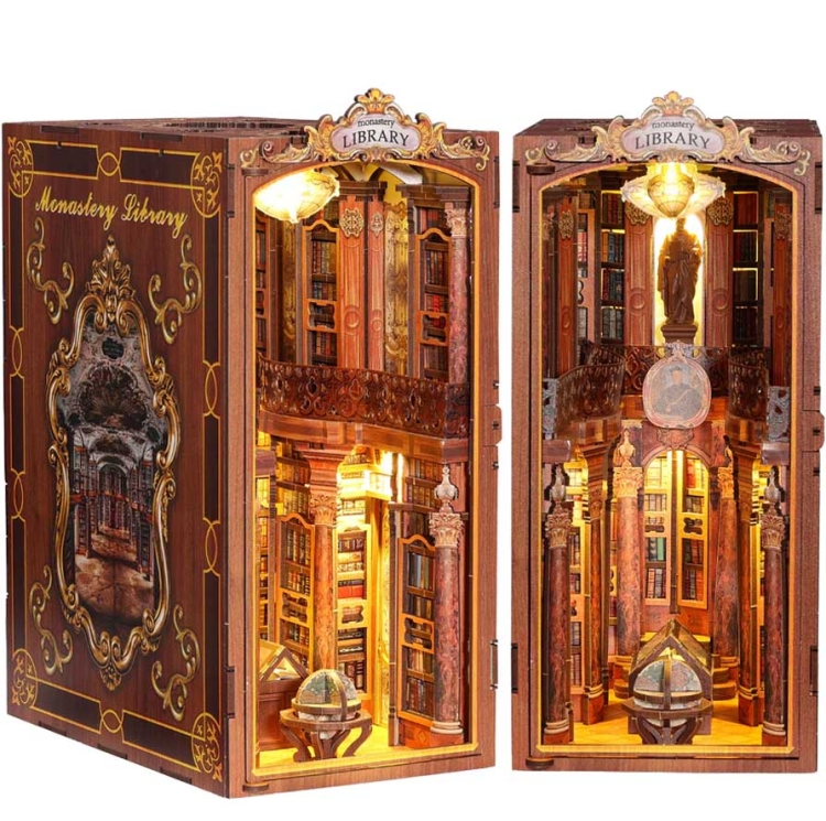 MMiniaturowy domek Book Nook - Tajemne Księgi Zakonu