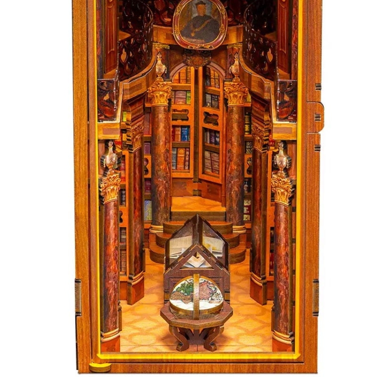 Miniaturowy domek Book Nook - Tajemne Księgi Zakonu