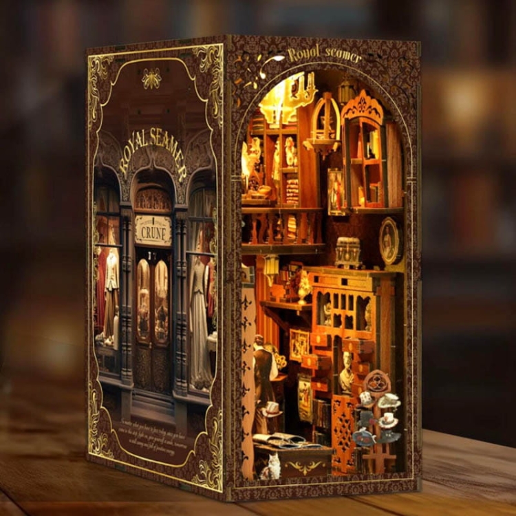 Miniaturowy domek Book Nook - Królewski krawiec