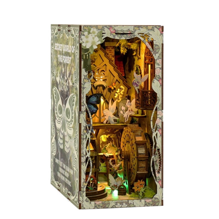 Miniaturowy domek Book Nook - Sekrety lasu