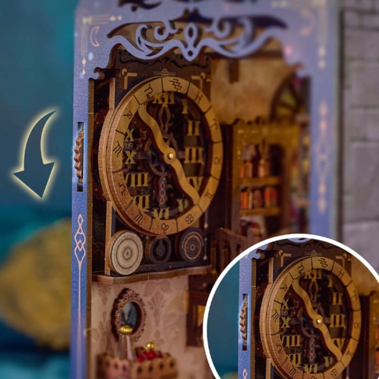 Miniaturowy domek Book Nook - Instytut wróżbiarstwa