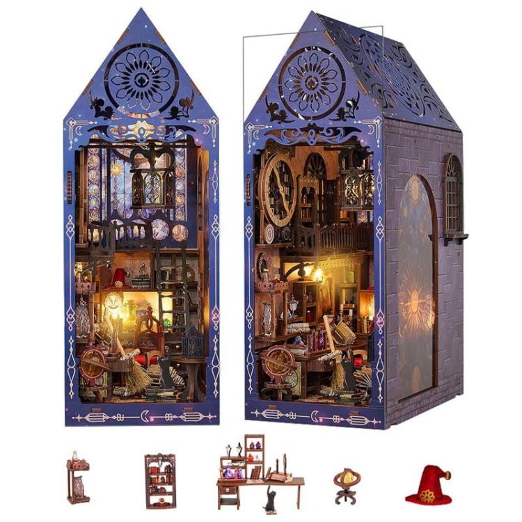 Miniaturowy domek Book Nook - Instytut wróżbiarstwa