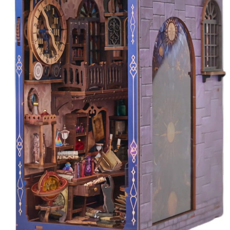 Miniaturowy domek Book Nook - Instytut wróżbiarstwa